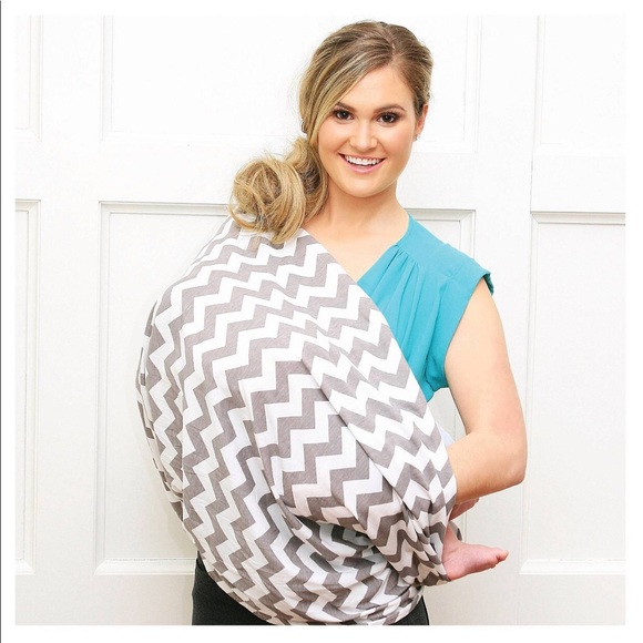 Accessories Itzy Ritzy Chevron Nursing Cover Poshmark